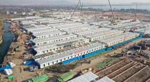 Container house helps disaster relief efforts